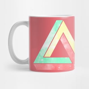 Pastel Triangle Infinity Mug